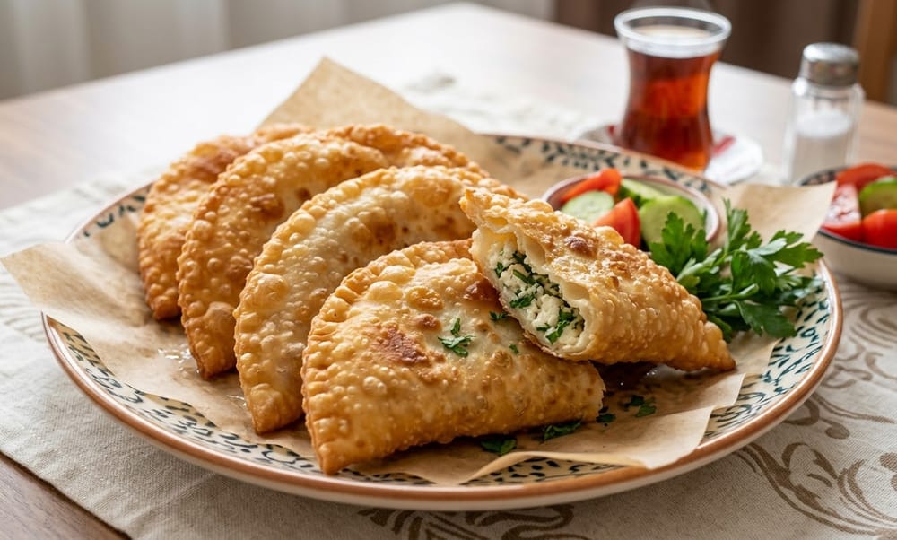 Evde Kolay Çiğ Börek